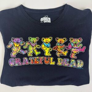 Grateful Dead T-Shirt Adult Unisex‎ Medium Black Short Sleeve Concert Band Tee